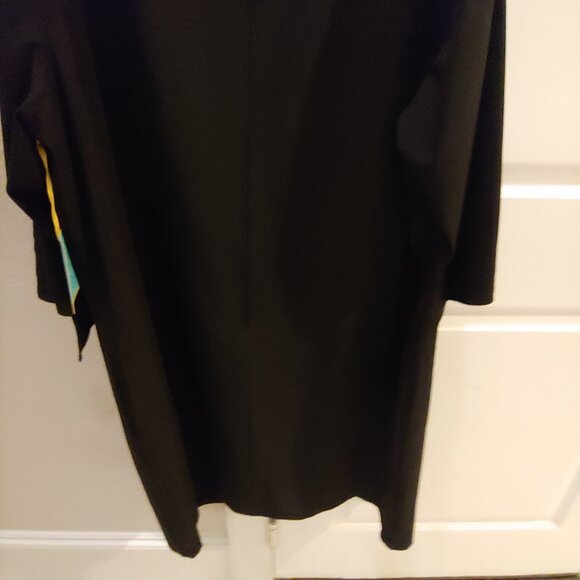 CeCe Nordstroms Women's Black Shift Dress Plus Size 22W 3/4 Sleeve NWT - Picture 7 of 7